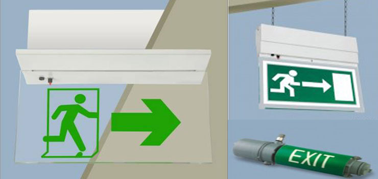 emergency exit lights distributor in chennai, tamilnadu, india