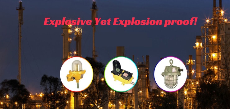 baliga flameproof light fittings