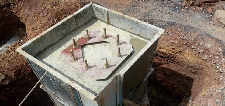 Lighting Tower Foundation Design