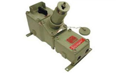 flameproof welding receptacle