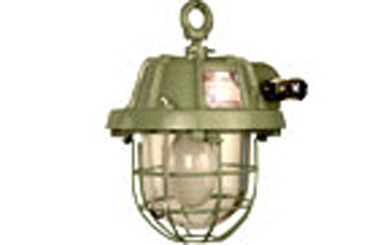 flameproof wellglass luminaire