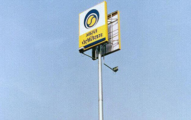 advertisement display mast india signage mast manufacturer in chennai, tamilnadu, india